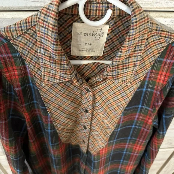 We The Free Plaid Button-Up - Picture 7 of 7